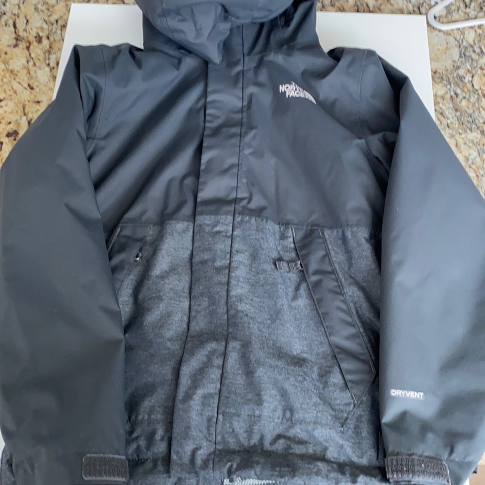 Very gently worn boys North Face coat